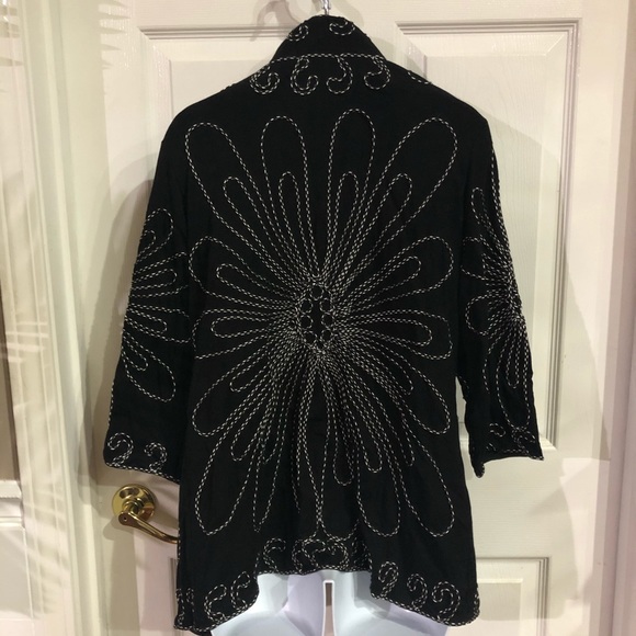 🆕 Object dart kimono/ tunic jacket size L - Picture 2 of 4